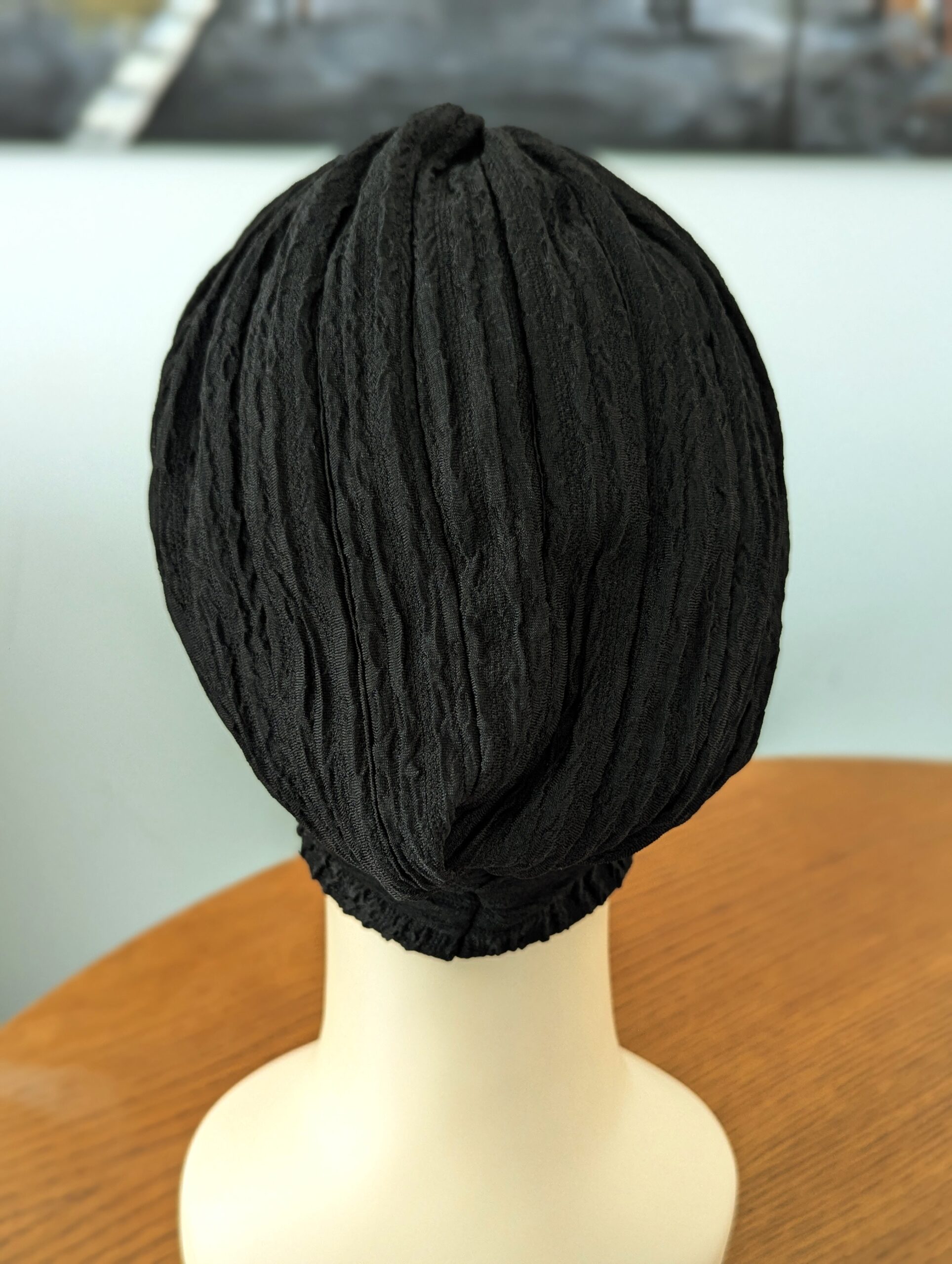 Bonnet turban préformé style froissé – Image 13